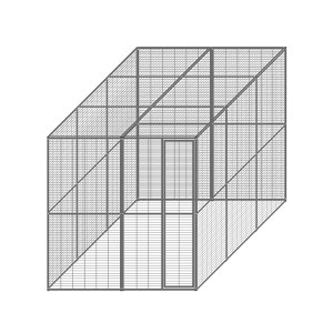 Pannelli Modulari_2x3_porta alta + rete